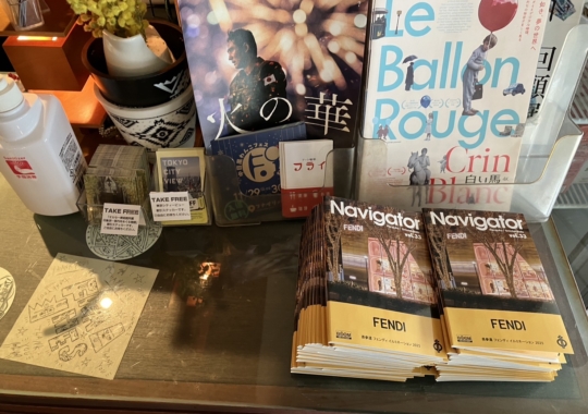 カフェ設置の様子